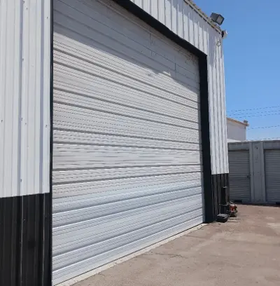 Commercial Garage Door Section & Cable Replacement