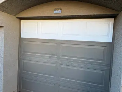 After — Garage Door Top Panel & Spring Replacement