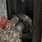 After - Commercial Garage Door Repair for Sticking Bottom Roller