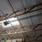 After - Commercial Garage Door Springs and Rail Replacement for Manufacturing Facility