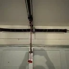 After - Broken Garage Door Torsion Spring Replacement