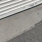 After - Commercial Coiling Door Installation with Guides and Seals