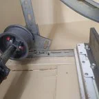 After - Wood Garage Door Trolley Motor Excessive Force Adjustment