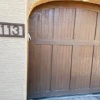 After - Wooden Garage Door Broken Spring Repair