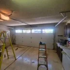 After - Dual Garage Door Replacement - 16x7 and 6x7 Steel Doors