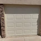 After - Dual Garage Door Replacement – 16x7 & 8x7 CHI Doors