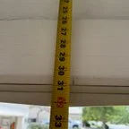 After - 16x7 Garage Door Replacement with Glass Top Panel