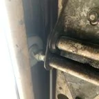 After - Commercial Garage Door Roller Replacement and Adjustment