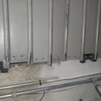 After - Commercial Garage Door Repair - Dock Door Track Realignment