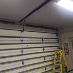 After - Wood Garage Door Trolley Motor Excessive Force Adjustment