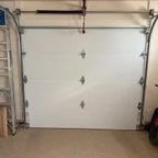 After - New Garage Door Bottom Panel Installation - 8x7
