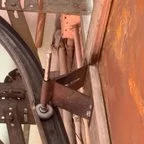 After - Garage Door Roller Repair for Kerry's Car Care Commercial Facility