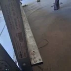 After - Double Car Garage Door Off Track Repair & Bottom Section Replacement