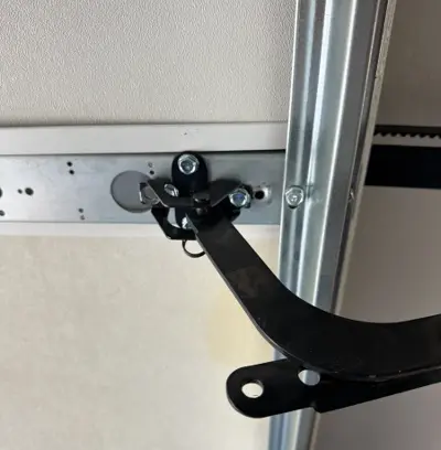 After — Garage Door Bracket Repair and Maintenance Service