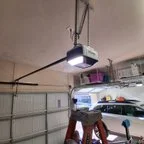 After - Double Car Garage Door Spring Replacement & Inspection