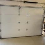 After - Garage Door Panel Replacement and Lubrication