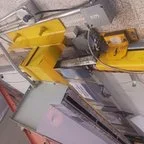 After - Emergency Repair for Commercial Receiving Roll-Up Door with Broken Springs