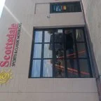 After - Commercial Garage Door Opener Repair and Adjustment