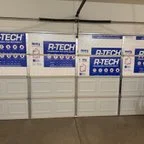 After - 16x21 Sectional Garage Door Installation with CHI 2240 Panels