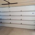 After - Track Metal Piece Repair and Garage Door Maintenance