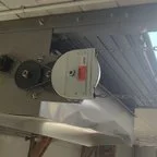 After - Commercial Roll-Up Door Repair After Forklift Damage