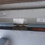After - Commercial Garage Door General Service and Hinge Replacement