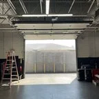 After - Commercial Garage Door Roller Replacement & Maintenance