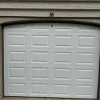 After - Dual Garage Door Replacement – 16x7 & 8x7 CHI Doors