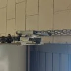 After - Commercial Roll-Up Door Repair After Forklift Damage