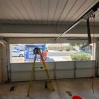 After - Garage Door Sections Installation - Amarr Lincoln 1000