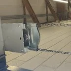 After - Commercial Roll-Up Door Repair After Forklift Damage