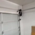 After - Garage Door Rail Repair - Realignment and Maintenance