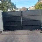 After - Commercial Gate Operator Repair and Adjustment