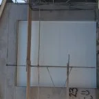 After - Multiple CHI Raised Panel Garage Door Installation for Global Preservation Construction