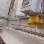 After - Emergency Repair for Commercial Receiving Roll-Up Door with Broken Springs