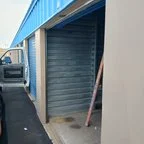 After - Commercial Storage Door Replacement – Two 96x85 Janus 650 Rolling Steel Doors