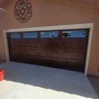 After - Dual Garage Door Replacement - 16x7 and 6x7 Steel Doors