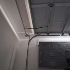 Before - Garage Door Rail Repair - Realignment and Maintenance