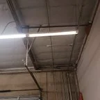 Before - Commercial Sectional Garage Door Installation for Western Lightening