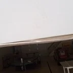 Before - Commercial Garage Door Bottom Seal and Frame Replacement