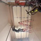 Before - Garage Door Torsion Spring Replacement and Safety Maintenance