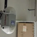 Before - Wood Overlay Garage Door Spring Replacement and Tune-Up