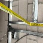 Before - Full-View Glass Commercial Overhead Door Installation for Restaurant