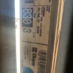 Before - Commercial Overhead Sectional Door Replacement for Auto Service Facility