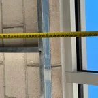 Before - Full-View Glass Commercial Overhead Door Installation for Restaurant